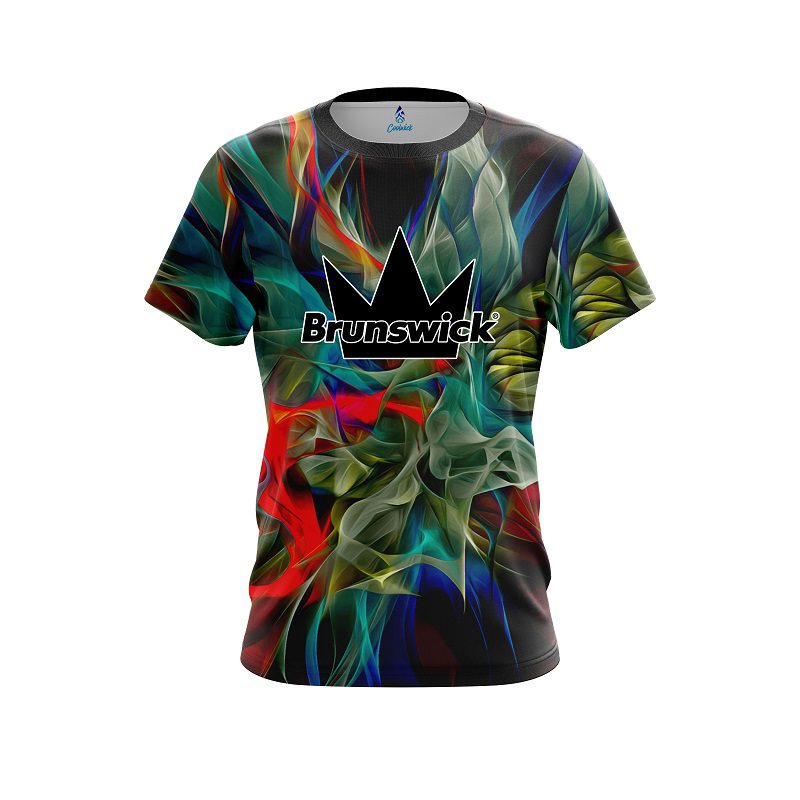Brunswick Color Swirl CoolWick Bowling Jersey