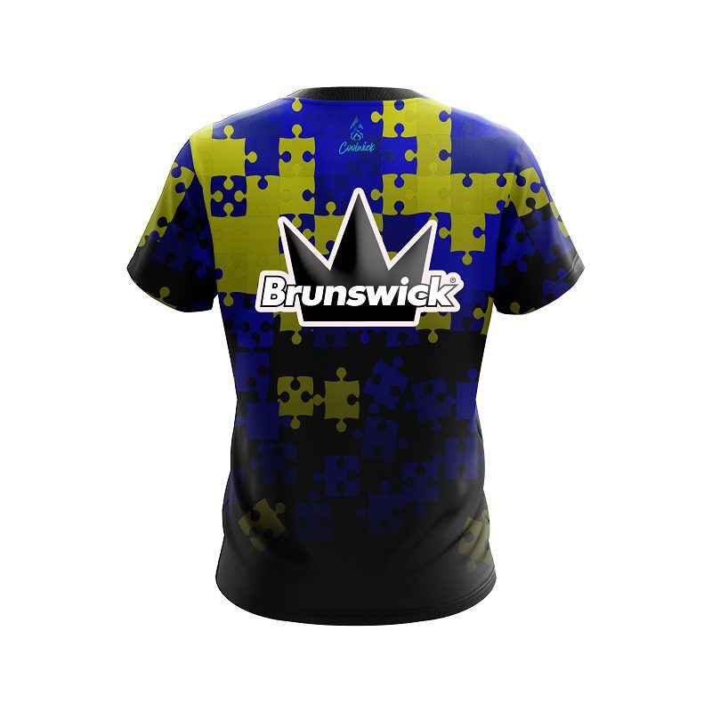 Brunswick Down Syndrome Awareness CoolWick Bowling Jersey - Image 2
