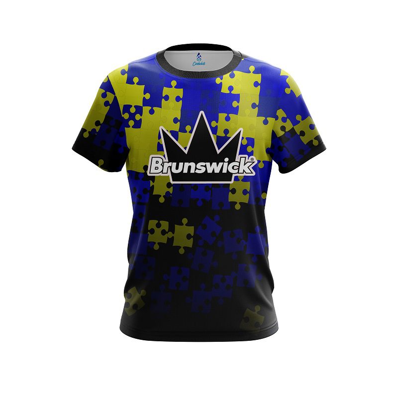 Brunswick Down Syndrome Awareness CoolWick Bowling Jersey