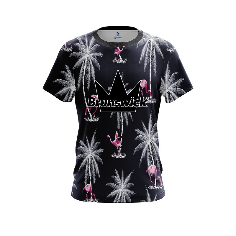 Brunswick Flamingo Palms CoolWick Bowling Jersey