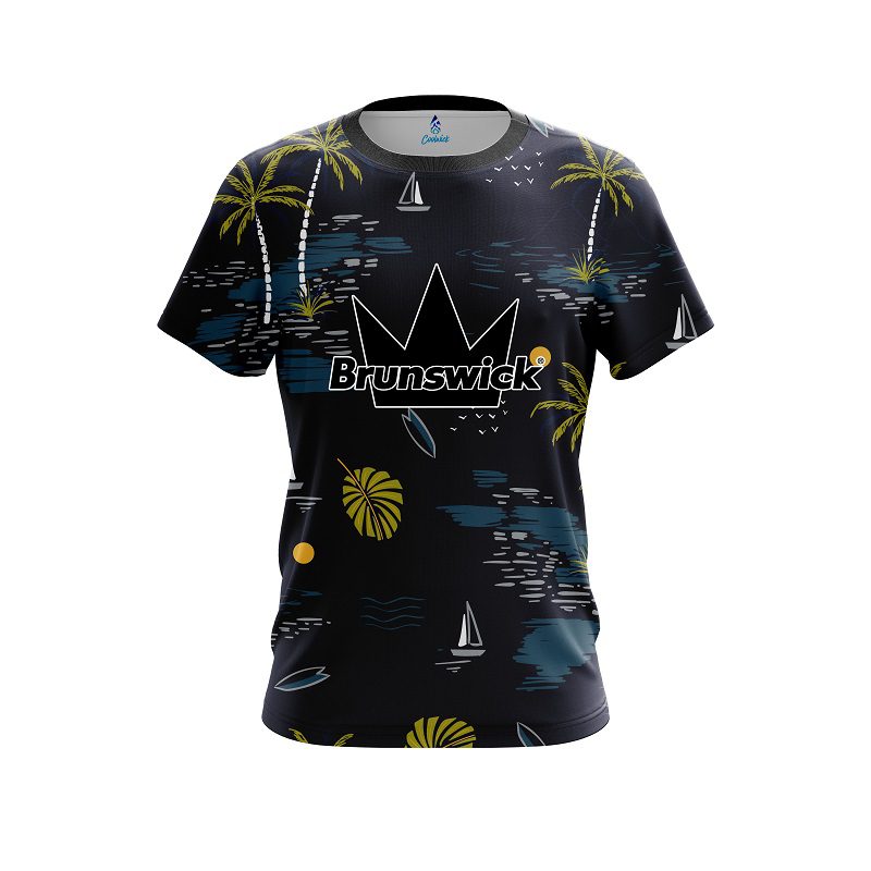 Brunswick Paradise Island CoolWick Bowling Jersey