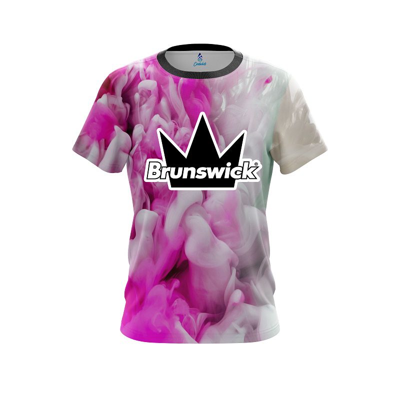 Brunswick Pink Clouds CoolWick Bowling Jersey