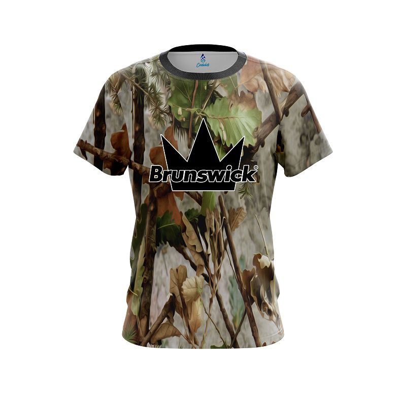 Brunswick Real Time Camo CoolWick Bowling Jersey