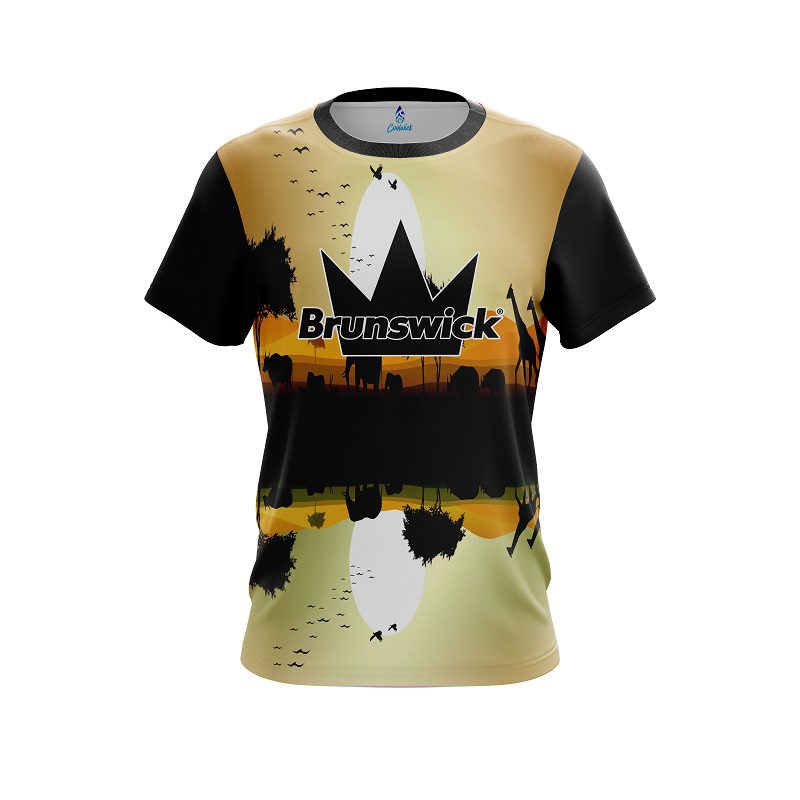 Brunswick Wondering Sahara CoolWick Bowling Jersey