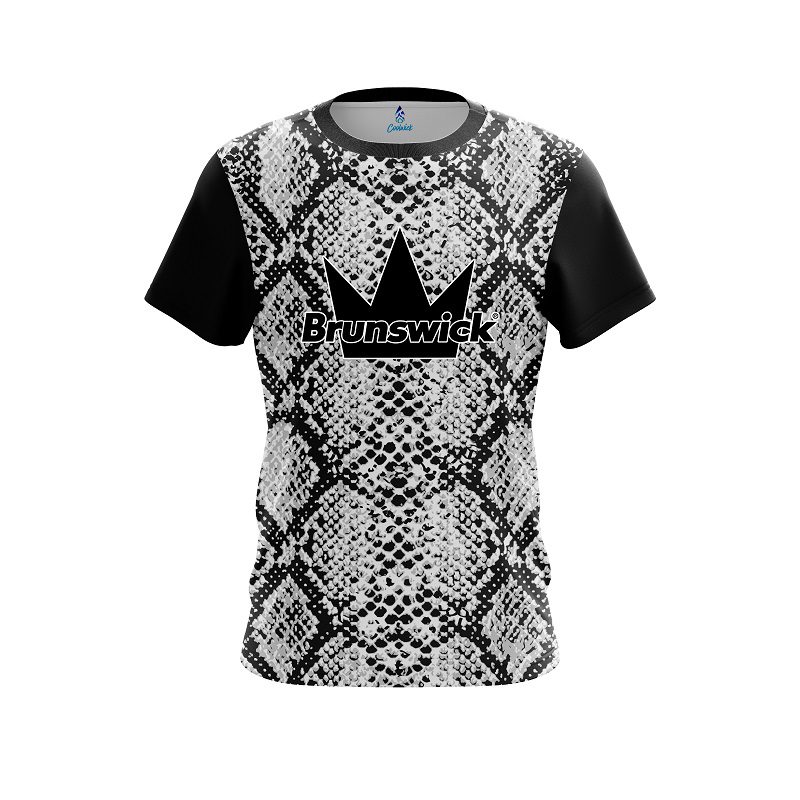 Brunswick Snake Skin CoolWick Bowling Jersey