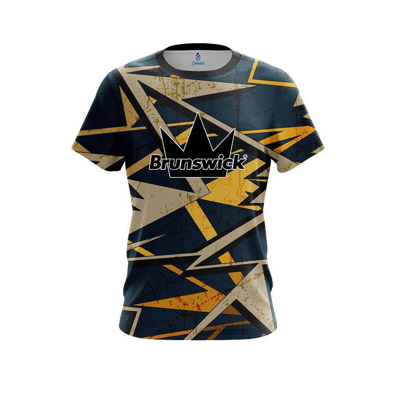 Brunswick Triangular Grafitti CoolWick Bowling Jersey