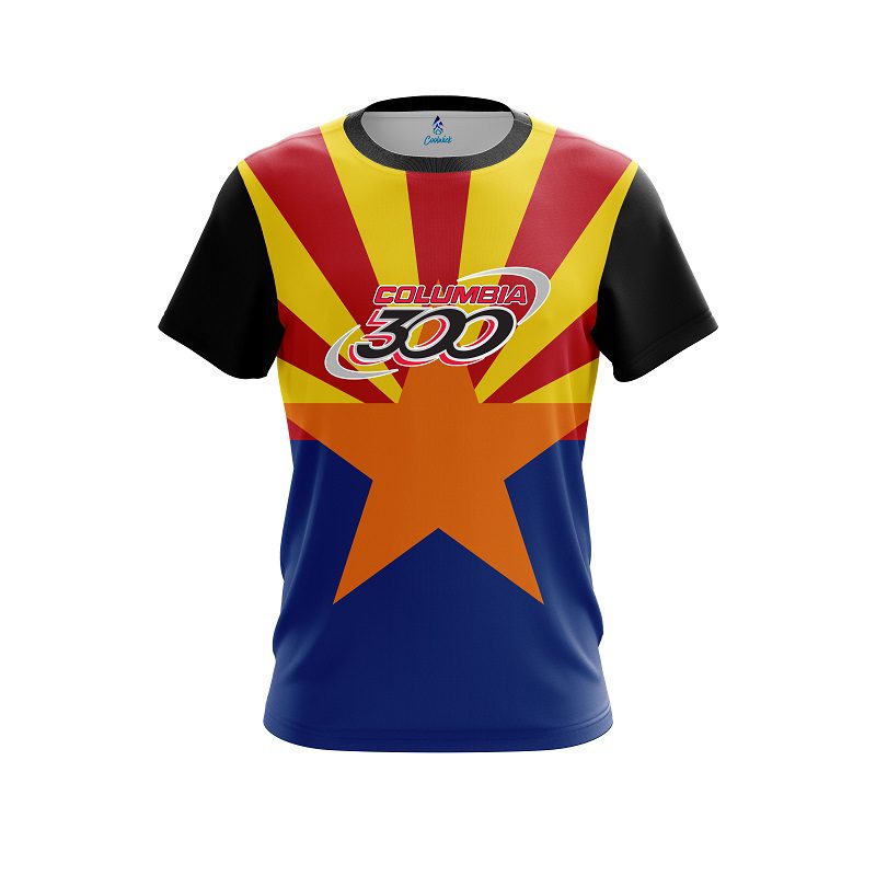 Columbia 300 Arizona Flag CoolWick Bowling Jersey