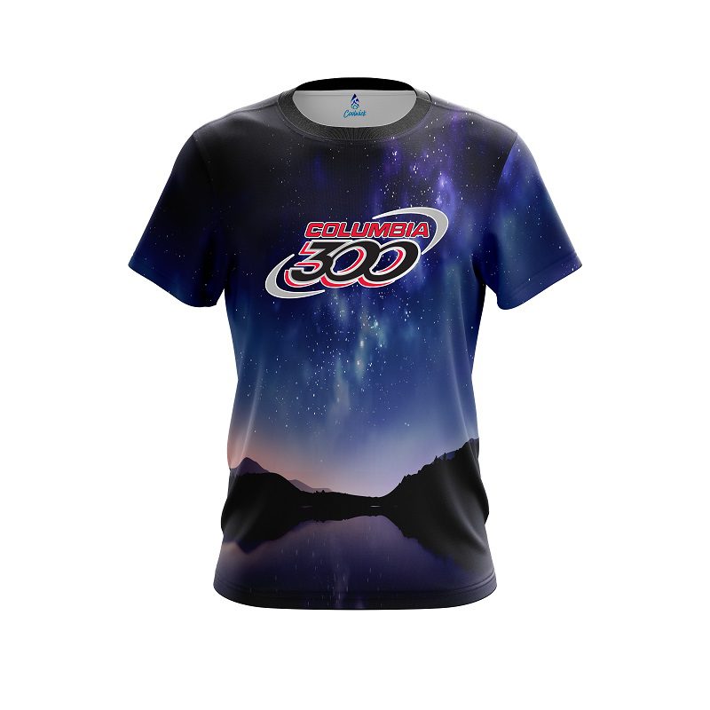 Columbia 300 Milky Way CoolWick Bowling Jersey