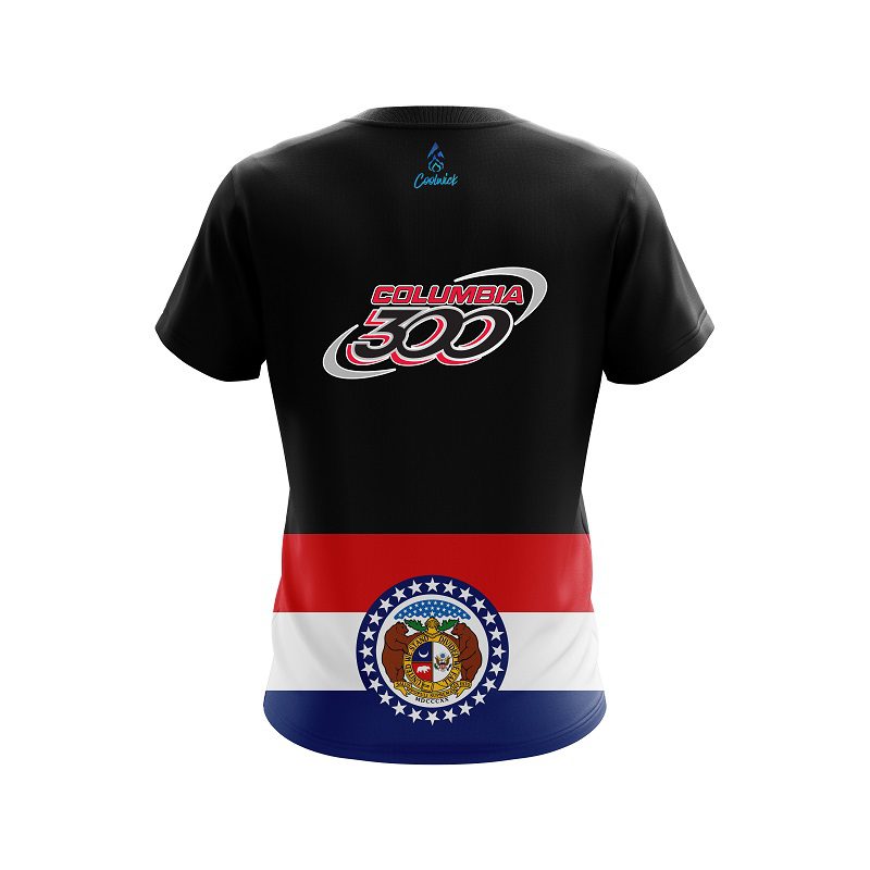 Columbia 300 Missouri Flag CoolWick Bowling Jersey - Image 2