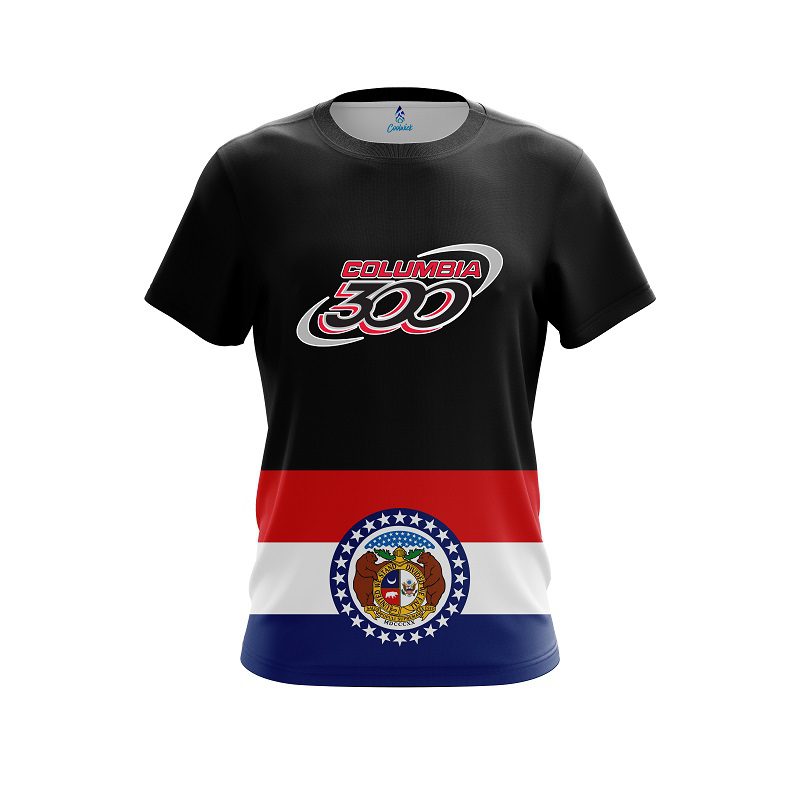 Columbia 300 Missouri Flag CoolWick Bowling Jersey