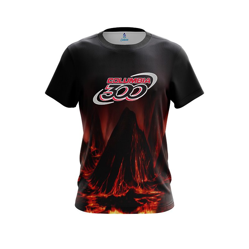 Columbia 300 Molten Volcano CoolWick Bowling Jersey