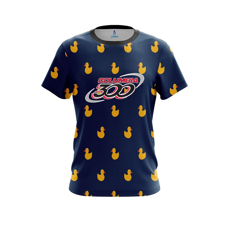 Columbia 300 Rubber Duck CoolWick Bowling Jersey