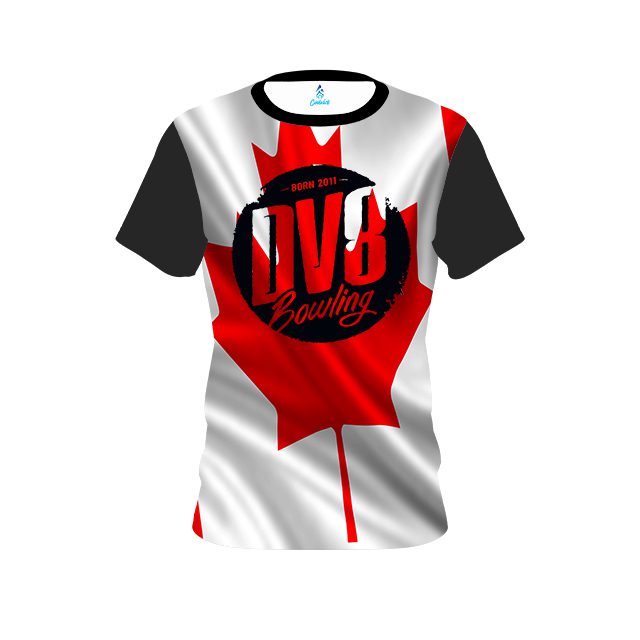 DV8 Canadian Flag CoolWick Bowling Jersey