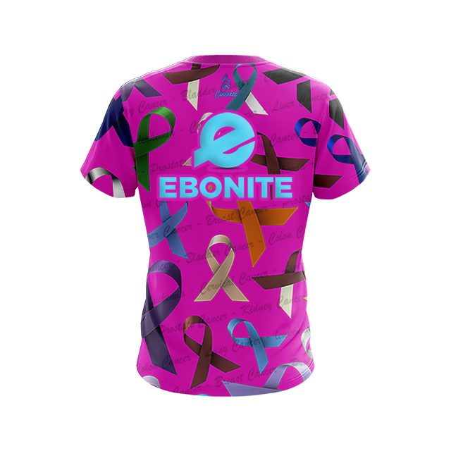 Ebonite Cancer Sucks CoolWick Bowling Jersey - Image 2