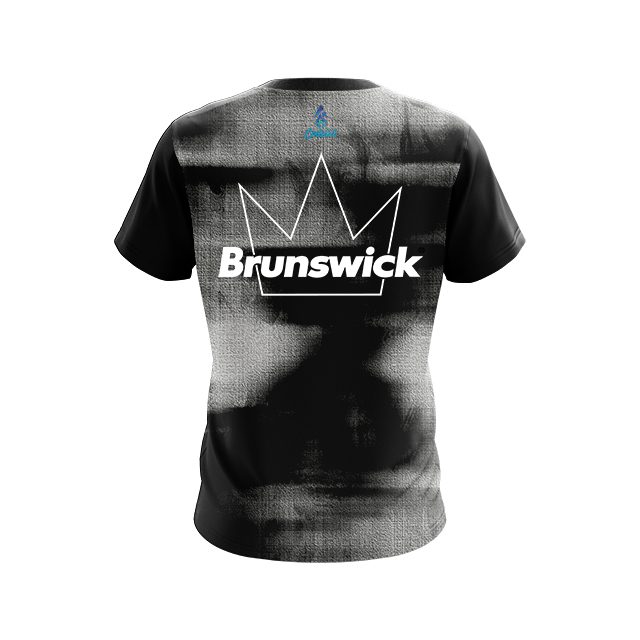 Brunswick Canvas Black CoolWick Bowling Jersey - Image 2