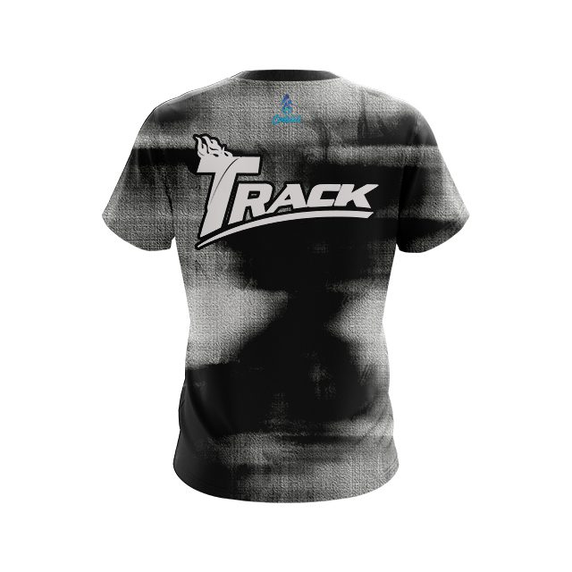 Track Canvas Black CoolWick Bowling Jersey - Image 2