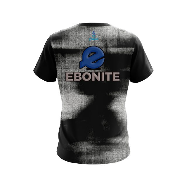 Ebonite Canvas Black CoolWick Bowling Jersey - Image 2