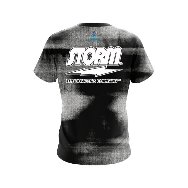Storm Canvas Black CoolWick Bowling Jersey - Image 2