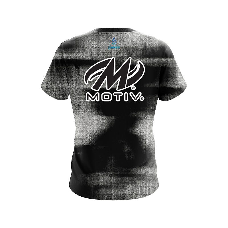 Motiv Canvas Black CoolWick Bowling Jersey - Image 2