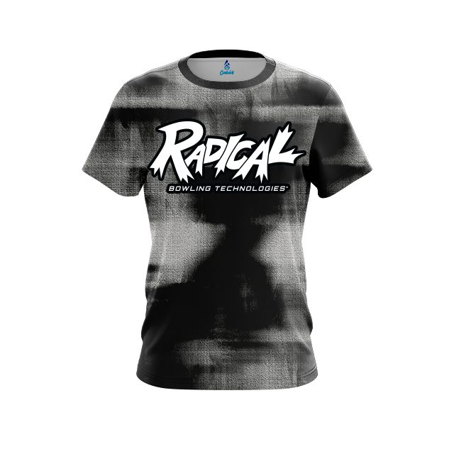 Radical Canvas Black CoolWick Bowling Jersey