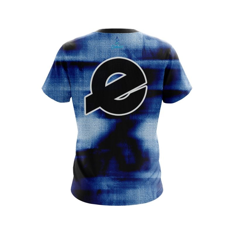 Ebonite Canvas Blue CoolWick Bowling Jersey - Image 2