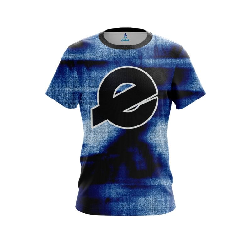 Ebonite Canvas Blue CoolWick Bowling Jersey