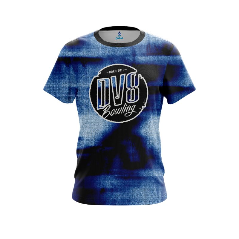 DV8 Canvas Blue CoolWick Bowling Jersey