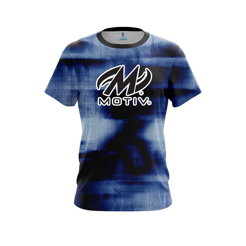 Motiv Canvas Blue CoolWick Bowling Jersey