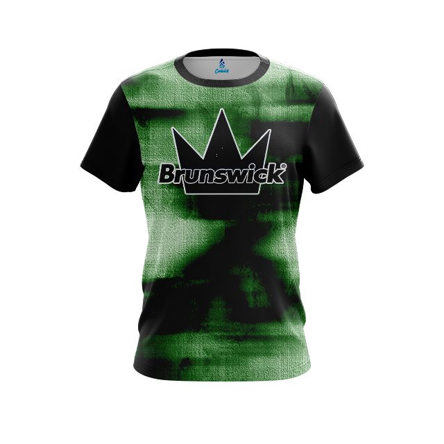 Brunswick Canvas Green CoolWick Bowling Jersey
