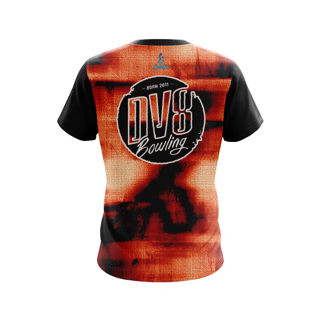 DV8 Canvas Orange CoolWick Bowling Jersey - Image 2