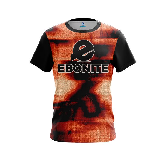 Ebonite Canvas Orange CoolWick Bowling Jersey