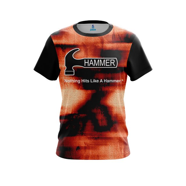 Hammer Canvas Orange CoolWick Bowling Jersey