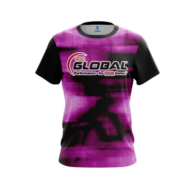 900 Global Canvas Pink CoolWick Bowling Jersey