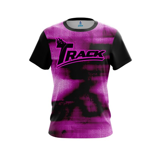 Track Canvas Pink CoolWick Bowling Jersey