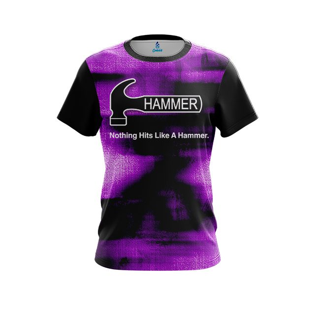 Hammer Canvas Purple CoolWick Bowling Jersey