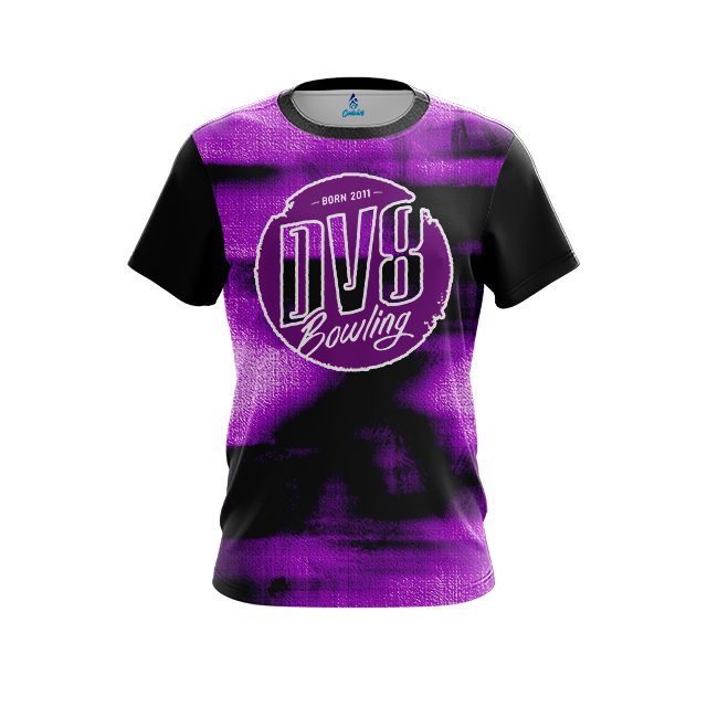 DV8 Canvas Purple CoolWick Bowling Jersey