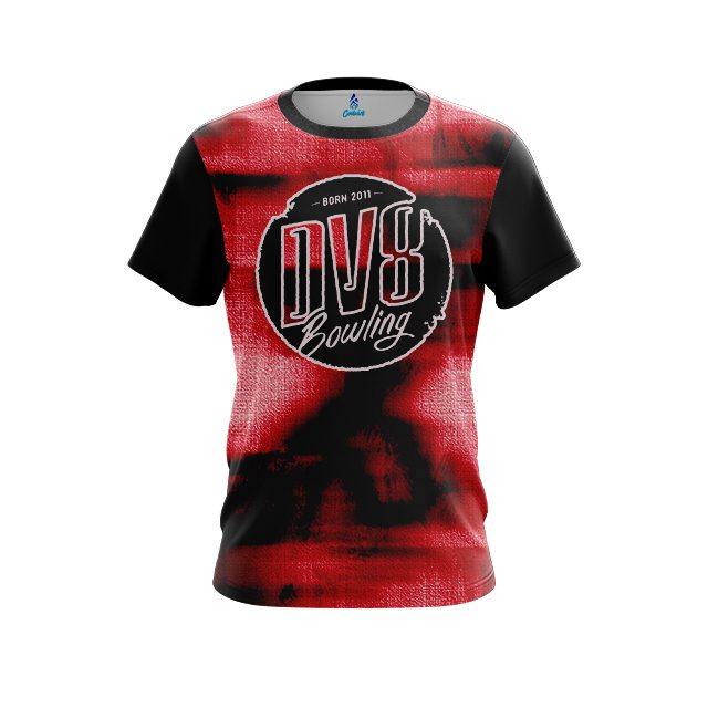 DV8 Canvas Red CoolWick Bowling Jersey