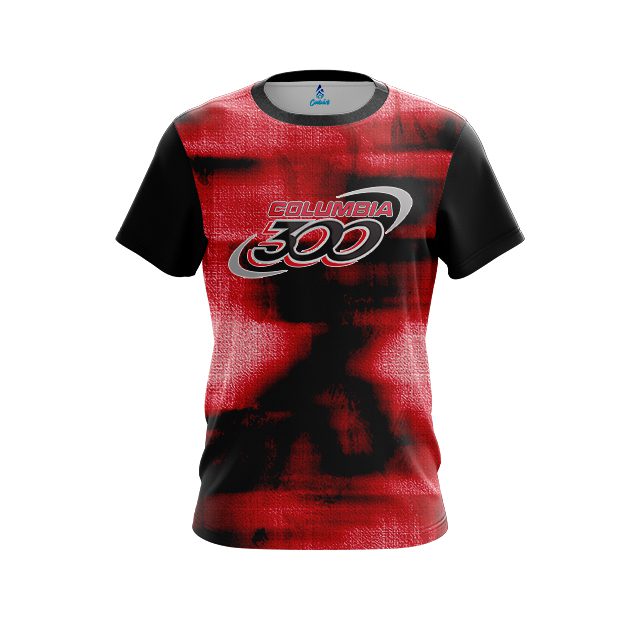 Columbia 300 Canvas Red CoolWick Bowling Jersey