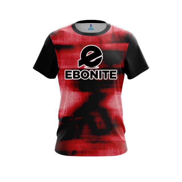Ebonite Canvas Red CoolWick Bowling Jersey