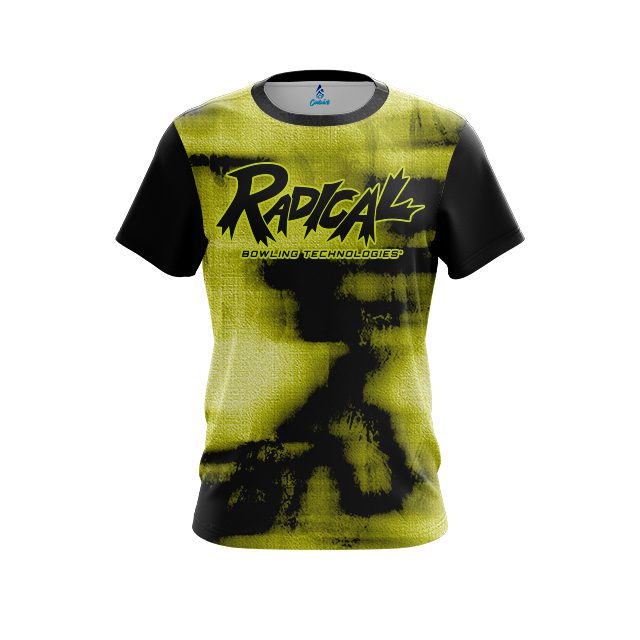 Radical Canvas Yellow CoolWick Bowling Jersey