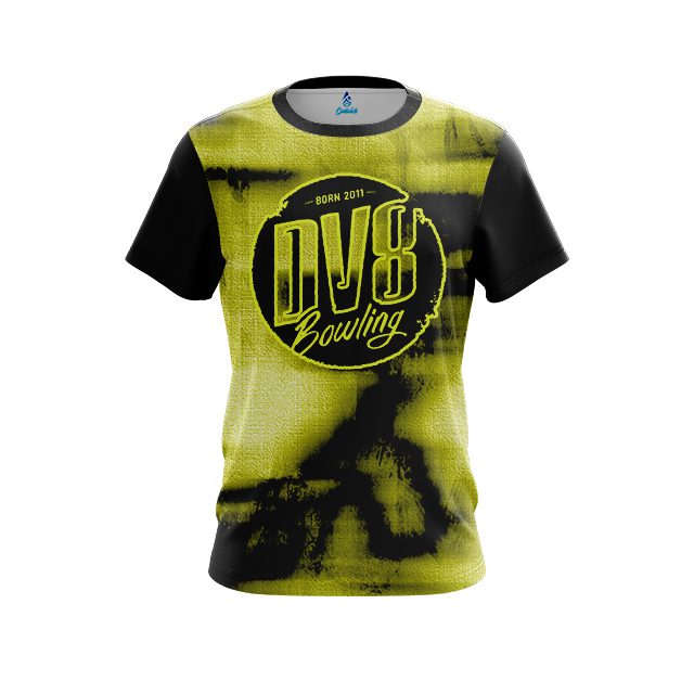 DV8 Canvas Yellow CoolWick Bowling Jersey