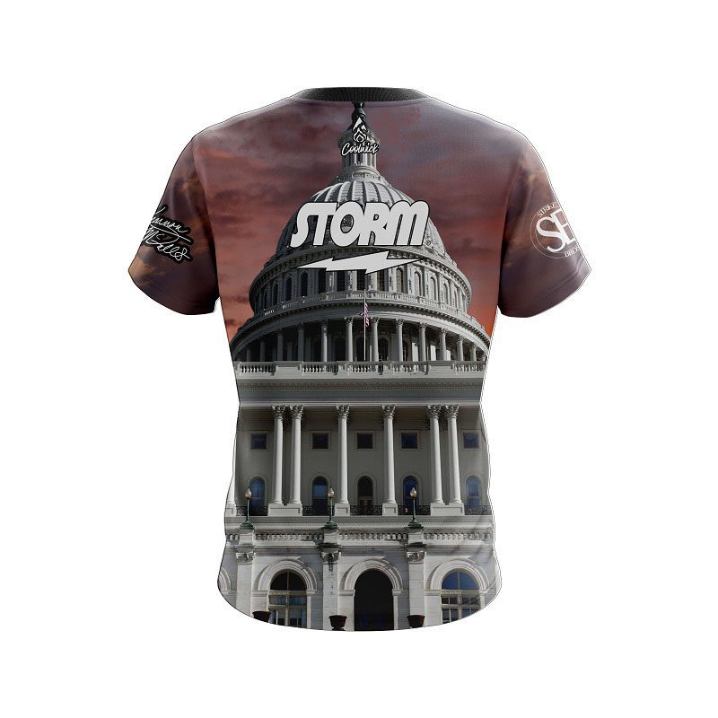 Kennon McFalls Capital Hill Storm Replica Semi-Custom CoolWick Bowling Jersey - Image 2