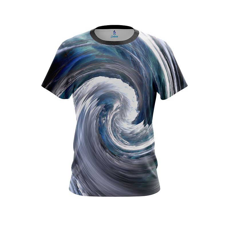 Cloudy Vortex CoolWick Bowling Jersey