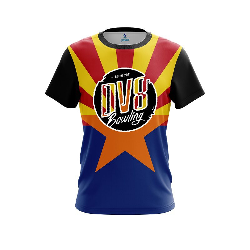 DV8 Arizona Flag CoolWick Bowling Jersey