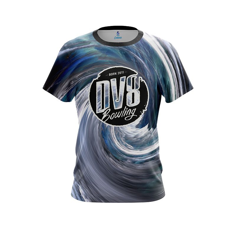 DV8 Cloudy Vortex CoolWick Bowling Jersey