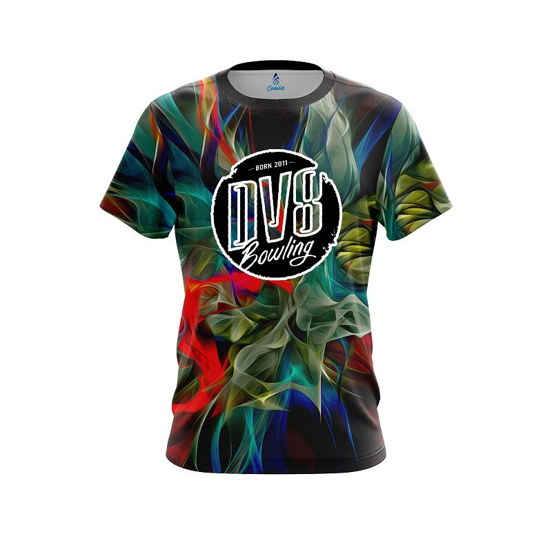 DV8 Color Swirl CoolWick Bowling Jersey
