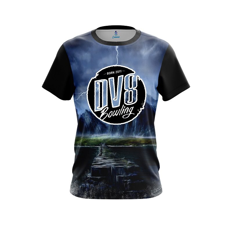 DV8 Electric Mountain CoolWick Bowling Jersey