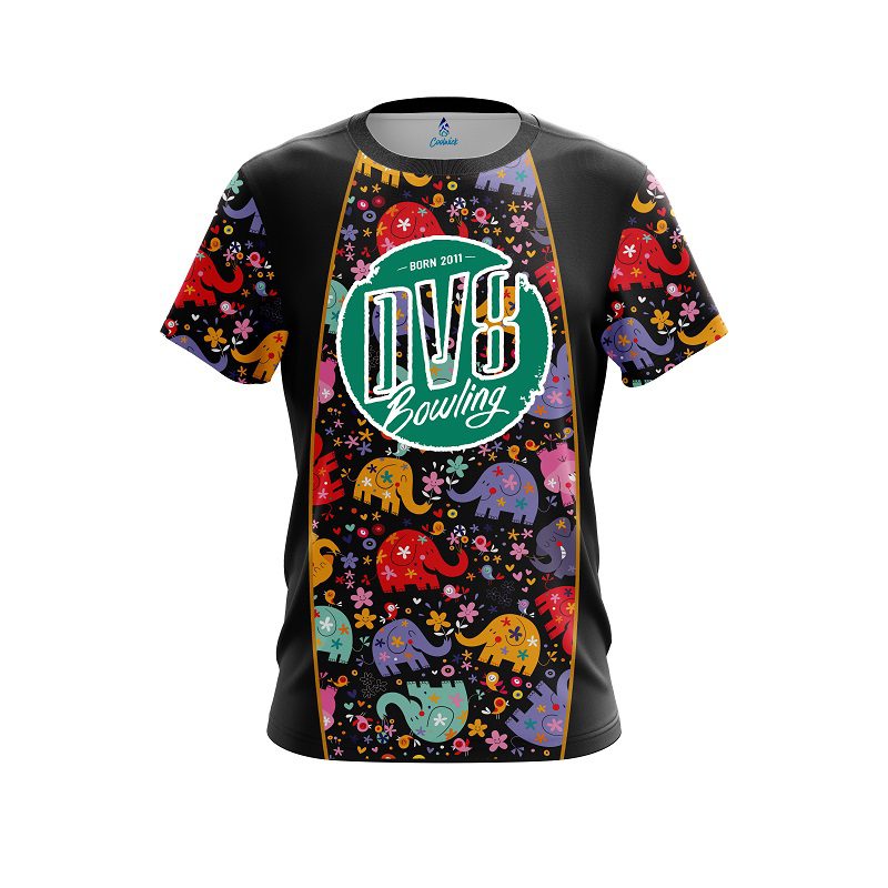 DV8 Elephant Love CoolWick Bowling Jersey