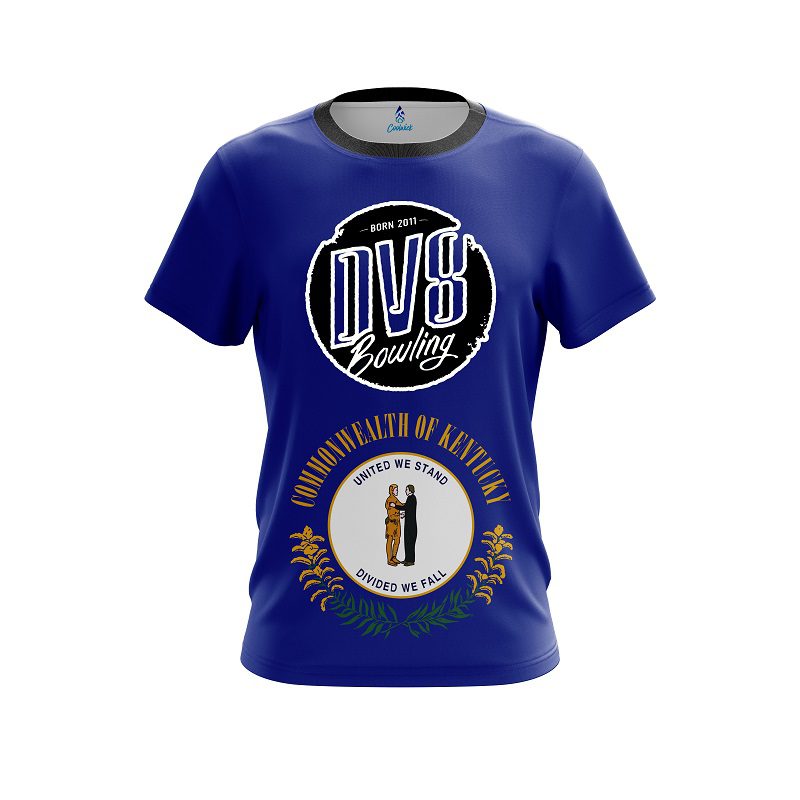 DV8 Kentucky Flag CoolWick Bowling Jersey