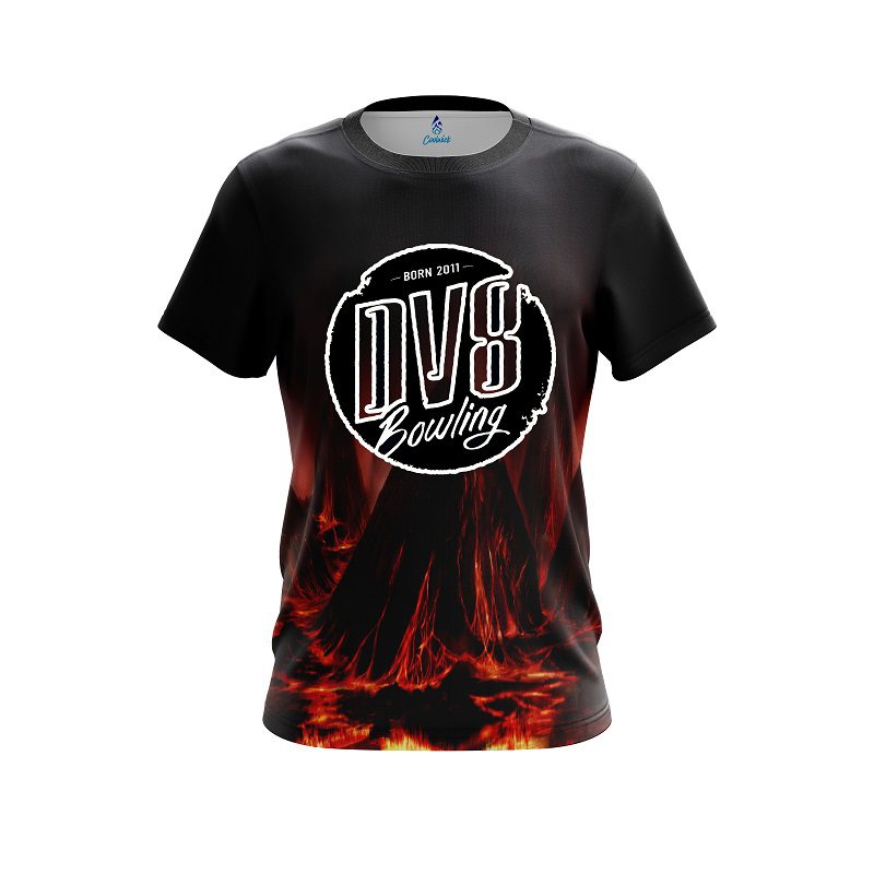 DV8 Molten Volcano CoolWick Bowling Jersey
